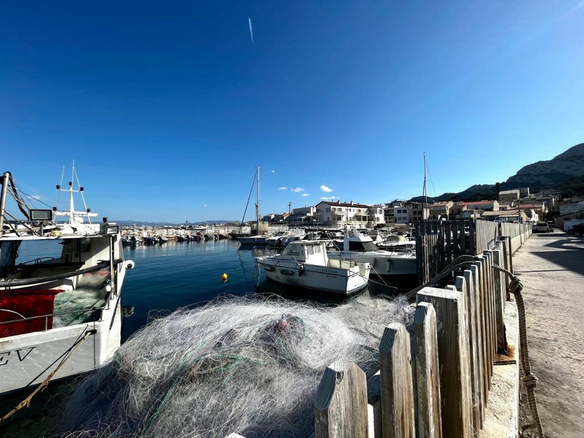 Authentique T3 Calme Entre Mer Et Calanques Marsylia Zewnętrze zdjęcie
