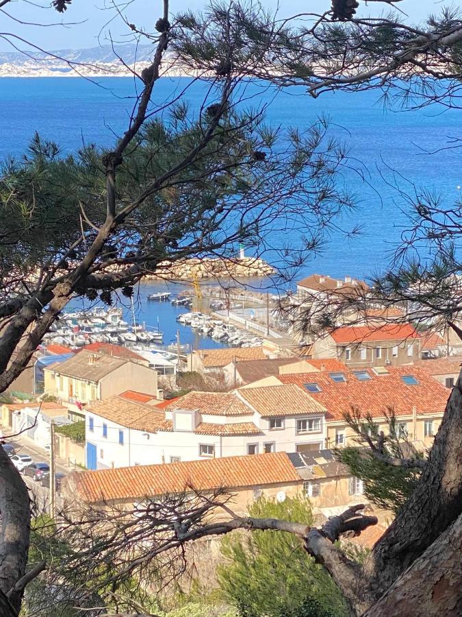 Authentique T3 Calme Entre Mer Et Calanques Marsylia Zewnętrze zdjęcie