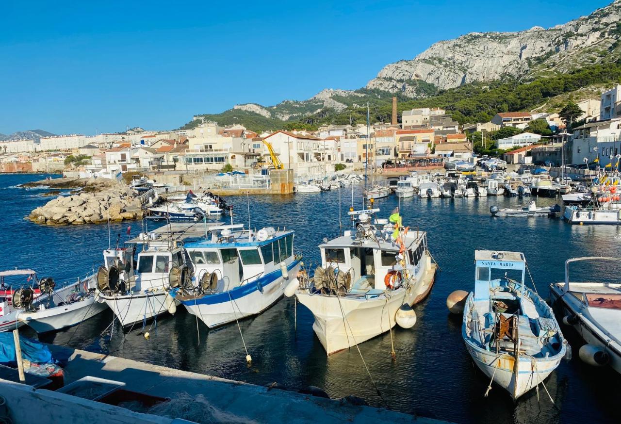 Authentique T3 Calme Entre Mer Et Calanques Marsylia Zewnętrze zdjęcie